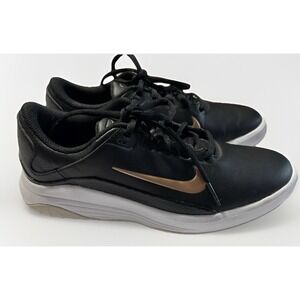 Nike Vapor Golf Shoes Black/White/Bronze Women 6 AQ2324 001 PGA Tiger Woods Nice